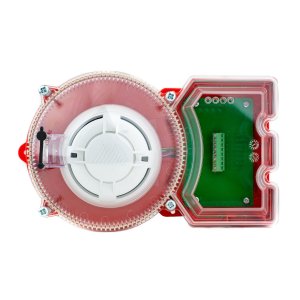 Duct Smoke Detector with Sampling Tube Array